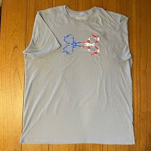 Under Armour American flag shirt